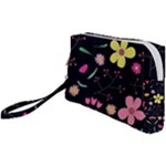 Foliage Pattern, Adorable Beautiful Wristlet Pouch Bag (Small)