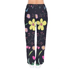 Women Velvet Drawstring Pants 