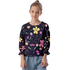 Kids  Cuff Sleeve Top 