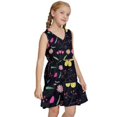 Kids  Sleeveless Tiered Mini Dress 