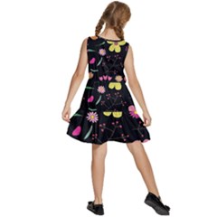 Kids  Sleeveless Tiered Mini Dress 