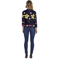 Women s Casual 3/4 Sleeve Spring Jacket 