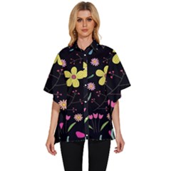 Women s Batwing Button Up Shirt 