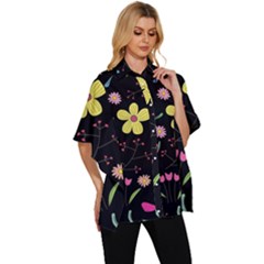 Women s Batwing Button Up Shirt 