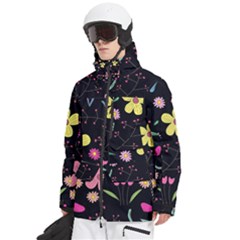 Men s Multi Pockets Zip Ski and Snowboard Waterproof Breathable Jacket 