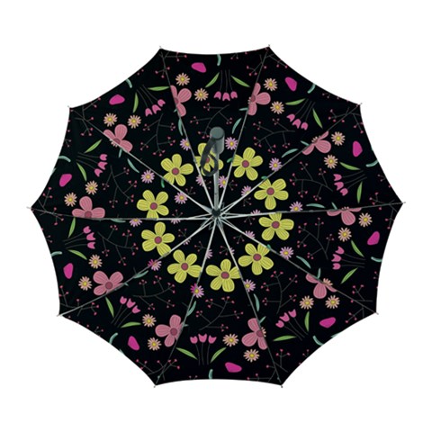 Foliage Pattern, Adorable Beautiful Automatic Folding Umbrella with Case (Large) from ArtsNow.com