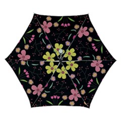 Foliage Pattern, Adorable Beautiful Automatic Folding Umbrella with Case (Small) from ArtsNow.com