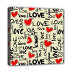 Love Abstract Background Love Textures Mini Canvas 8  x 8  (Stretched)