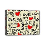 Love Abstract Background Love Textures Mini Canvas 7  x 5  (Stretched)