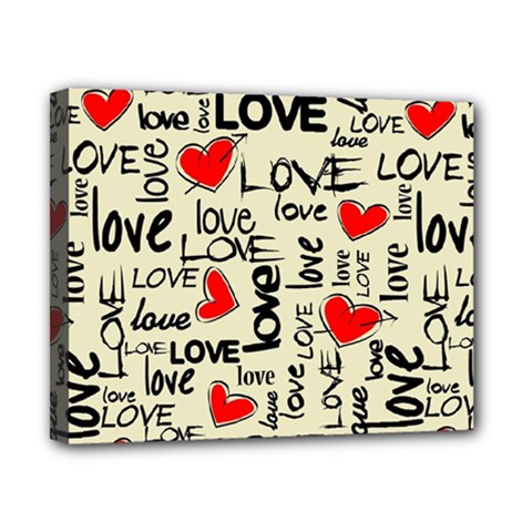 Love Abstract Background Love Textures Canvas 10  x 8  (Stretched) from ArtsNow.com