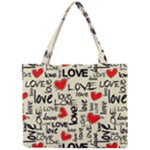 Love Abstract Background Love Textures Mini Tote Bag