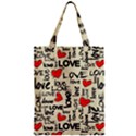 Zipper Classic Tote Bag 