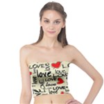 Love Abstract Background Love Textures Tube Top