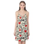 Love Abstract Background Love Textures Camis Nightgown 