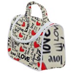 Love Abstract Background Love Textures Satchel Handbag