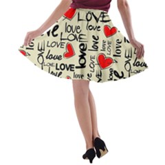 A-line Skater Skirt 