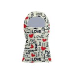 Love Abstract Background Love Textures Balaclava Face Mask