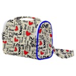 Love Abstract Background Love Textures Satchel Shoulder Bag