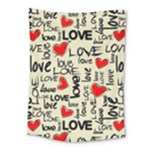 Love Abstract Background Love Textures Medium Tapestry