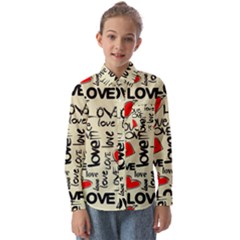 Kids  Long Sleeve Shirt 