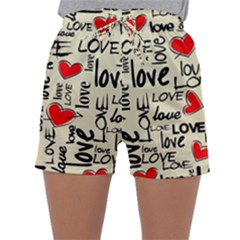 Women s Satin Sleepwear Shorts 