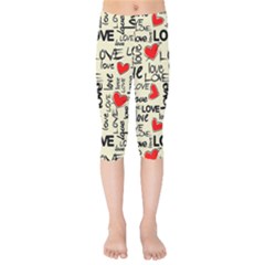 Kids  Capri Leggings  