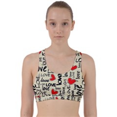 Back Weave Sports Bra 