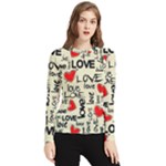 Love Abstract Background Love Textures Women s Long Sleeve Rash Guard