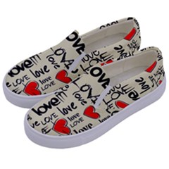 Kids  Canvas Slip Ons 