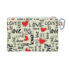 Canvas Cosmetic Bag (Large) 