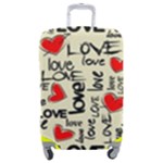 Love Abstract Background Love Textures Luggage Cover (Medium)