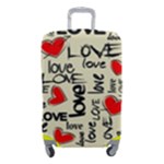 Love Abstract Background Love Textures Luggage Cover (Small)