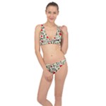 Love Abstract Background Love Textures Classic Banded Bikini Set 