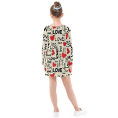 Kids  Long Sleeve Dress 