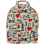 Love Abstract Background Love Textures Mini Full Print Backpack