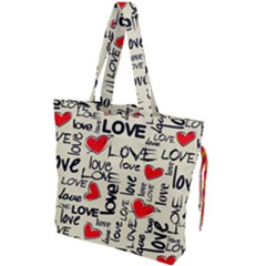 Drawstring Tote Bag 