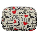 Love Abstract Background Love Textures Make Up Pouch (Small)