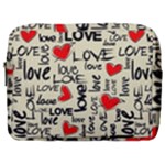 Love Abstract Background Love Textures Make Up Pouch (Large)