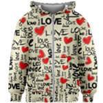 Love Abstract Background Love Textures Kids  Zipper Hoodie Without Drawstring