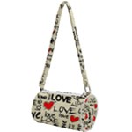 Love Abstract Background Love Textures Mini Cylinder Bag