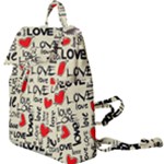 Love Abstract Background Love Textures Buckle Everyday Backpack