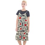 Love Abstract Background Love Textures Camis Fishtail Dress