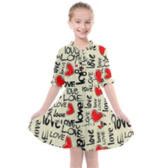 Kids  All Frills Chiffon Dress 