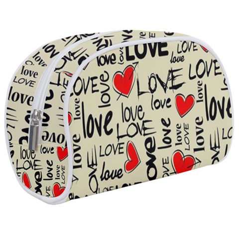 Love Abstract Background Love Textures Make Up Case (Medium) from ArtsNow.com