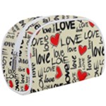 Love Abstract Background Love Textures Make Up Case (Large)