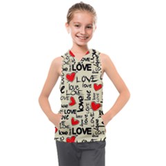 Kids  Sleeveless Hoodie 