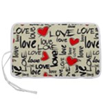 Love Abstract Background Love Textures Pen Storage Case (S)