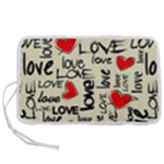 Love Abstract Background Love Textures Pen Storage Case (M)