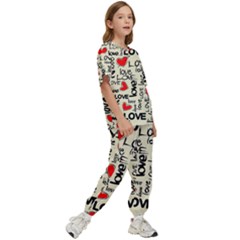 Kids  T-Shirt and Pants Sports Set 