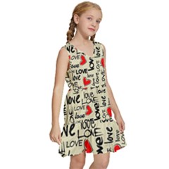 Kids  Sleeveless Tiered Mini Dress 